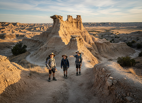Badlands Castle Trail